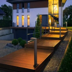 SLV QUADRASYL 75 - Tuinpadverlichting, grijs