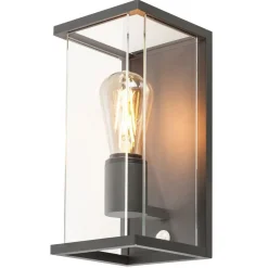 SLV Quadrulo buitenwandlamp met sensor