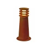 SLV Rusty 40 sokkellamp, roestkleurig, staal, hoogte 40 cm