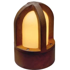SLV Rusty Cone 24 roestbruin 24 cm sokkellamp