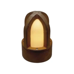 SLV Rusty Cone 24 roestbruin 24 cm sokkellamp