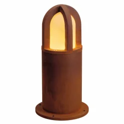 SLV Rusty Cone 40 roestbruine sokkellamp 40 cm