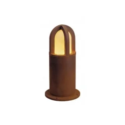 SLV Rusty Cone 40 roestbruine sokkellamp 40 cm