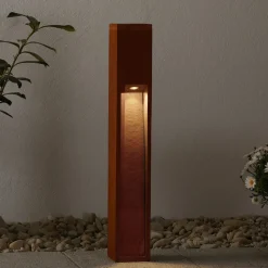 SLV Rusty Slot 80 roestbruin sokkellampje