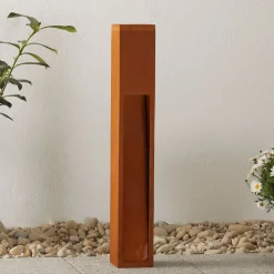 SLV Rusty Slot 80 roestbruin sokkellampje