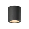 SLV Sitra buiten plafondlamp, antraciet, aluminium, Ø 10 cm