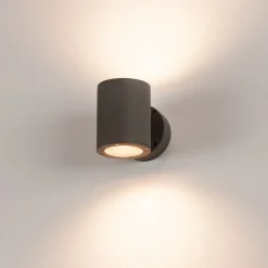 SLV Sitra Up-Down LED buitenwandlamp, antraciet