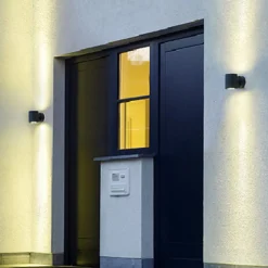 SLV Sitra Up-Down LED buitenwandlamp, antraciet