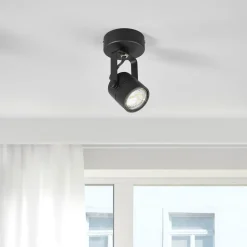 SLV Spot 79 Plafondspot 1fl. 230V zwart