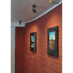 SLV Spot 79 Plafondspot 1fl. 230V zwart