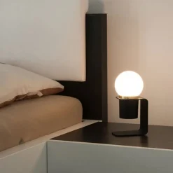 SLV Tonila LED tafellamp zwart/messing