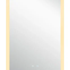 SLV Trukko LED wandspiegel CCT hoekig 80x60cm