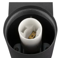 SLV Varyt badkamer wandlamp, zwart, aluminium, breedte 12 cm