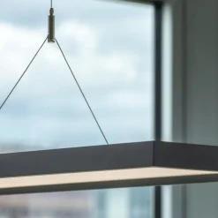 SLV Werklamp LED kantoor hanglamp, zwart