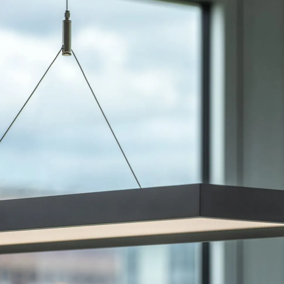 SLV Werklamp LED kantoor hanglamp, zwart