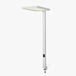 SLV Werklamp LED klemlamp, wit