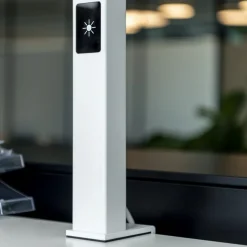 SLV Werklamp LED klemlamp, wit