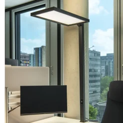 SLV Werklamp LED klemlamp, zwart