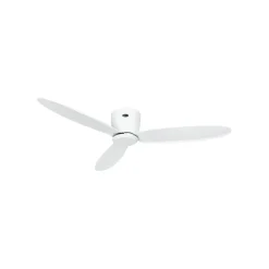 Smart plafondventilator Eco Plano II, Ø 132 cm, wit, DC