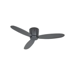 Smart plafondventilator Eco Plano II, Ø 112 cm, grijs, DC