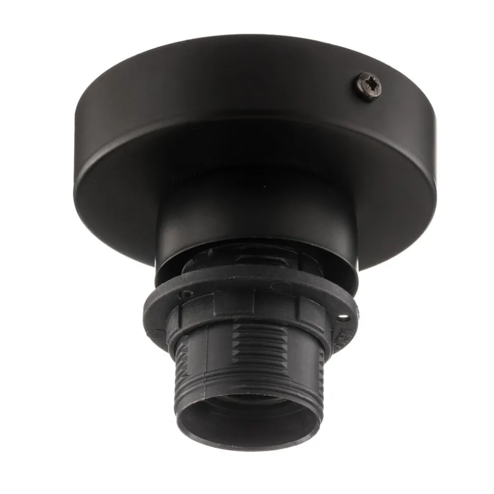 Sofia plafondlamp met rookgrijze glazen kap