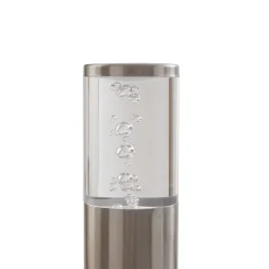 Sokkellamp Belen van roestvrij staal met LED's