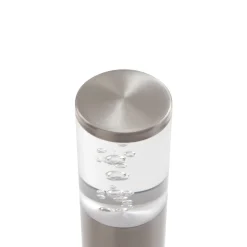 Sokkellamp Belen van roestvrij staal met LED's