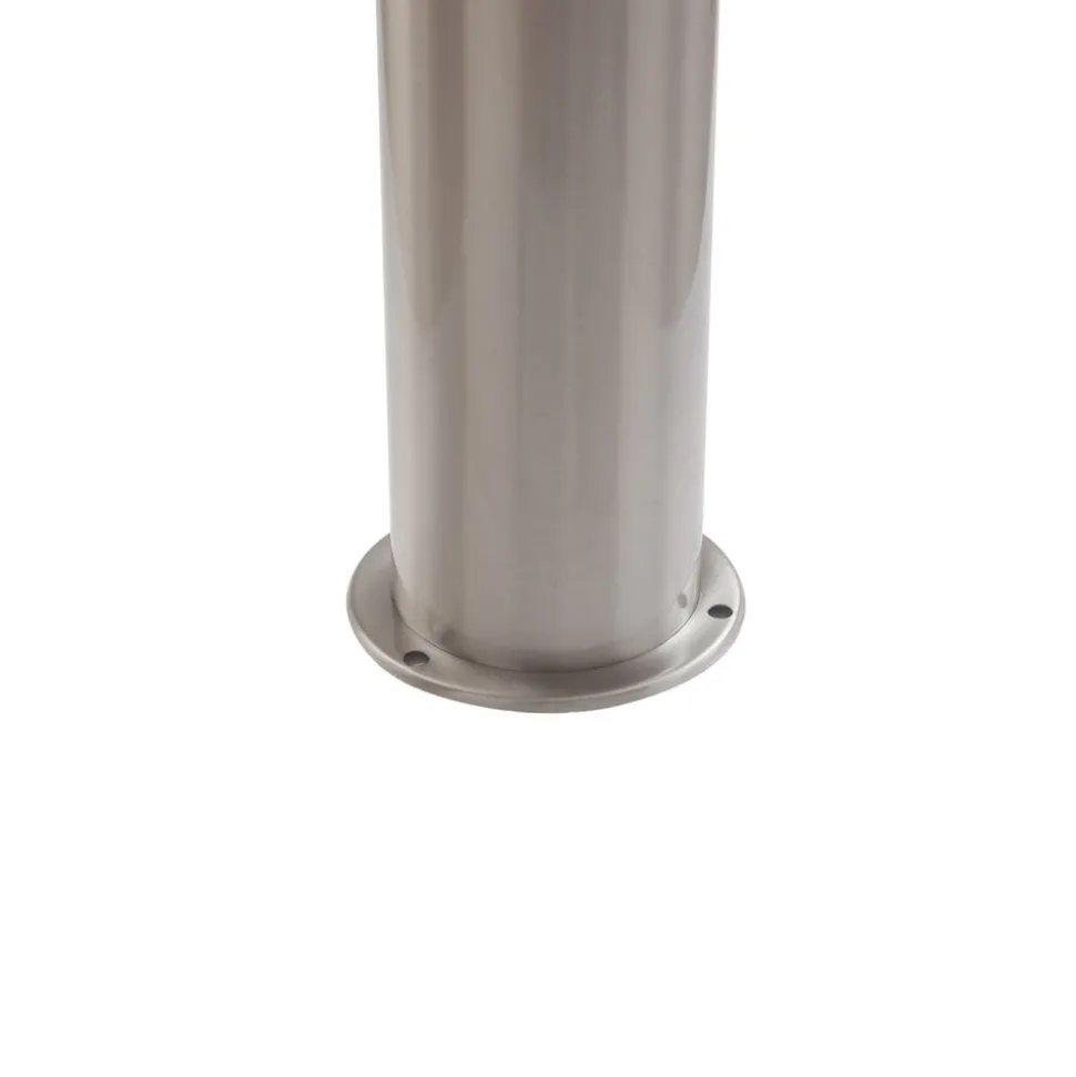 Sokkellamp Belen van roestvrij staal met LED's