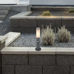 Sokkellamp Boston, hoogte 45 cm, met sensor