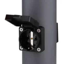 Sokkellamp Boston met stopcontacten