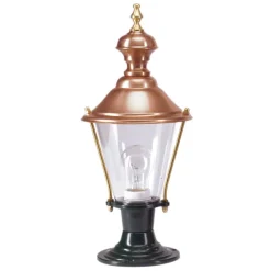 Sokkellamp C208, zwart