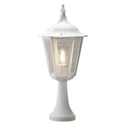 Sokkellamp Firenze, wit