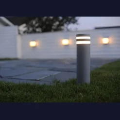 Sokkellamp Focus, antraciet