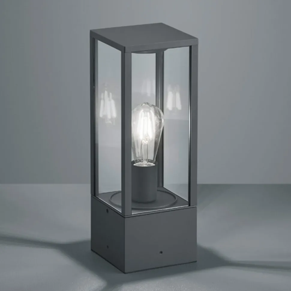 Sokkellamp Garonne in Antraciet