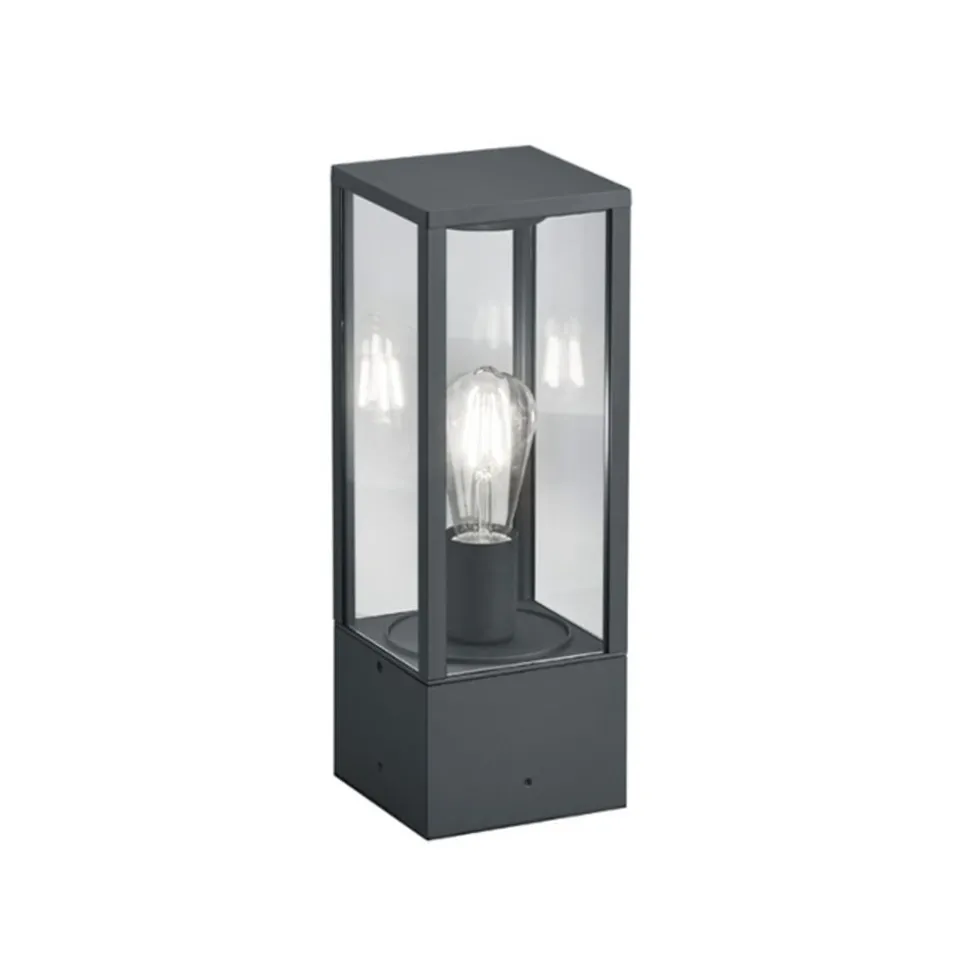 Sokkellamp Garonne in Antraciet