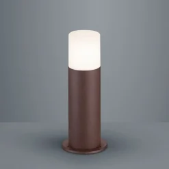 Sokkellamp Hoosic van drukgegoten aluminium