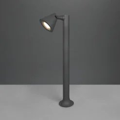 Sokkellamp Kaveri van aluminium, antraciet