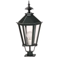 Sokkellamp K7b, zwart