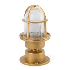 Sokkellamp Mauren van messing