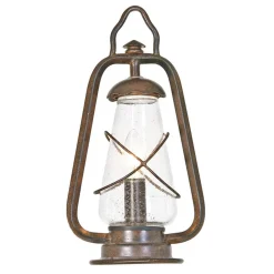 Sokkellamp MINERS in de stijl van mijnbouwlampen