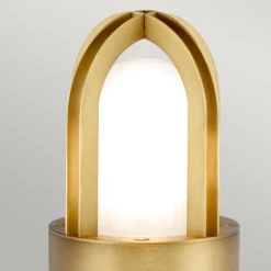 Sokkellamp Paignton roestvrij staal messing