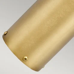 Sokkellamp Paignton roestvrij staal messing