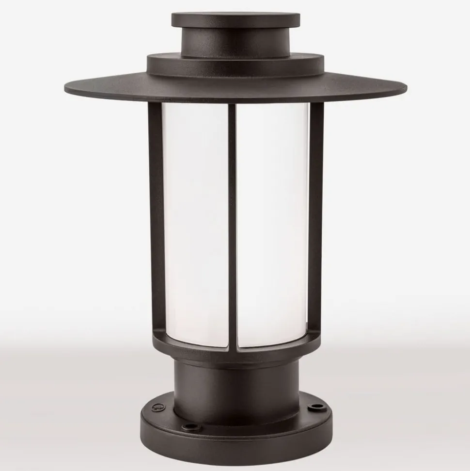 Sokkellamp Putri in donkerbruin