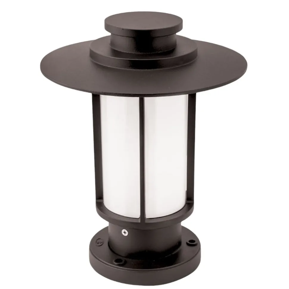 Sokkellamp Putri in donkerbruin