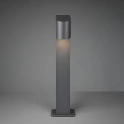 Sokkellamp Roya, antraciet