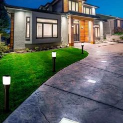 Sokkellamp Tucson van gegoten aluminium