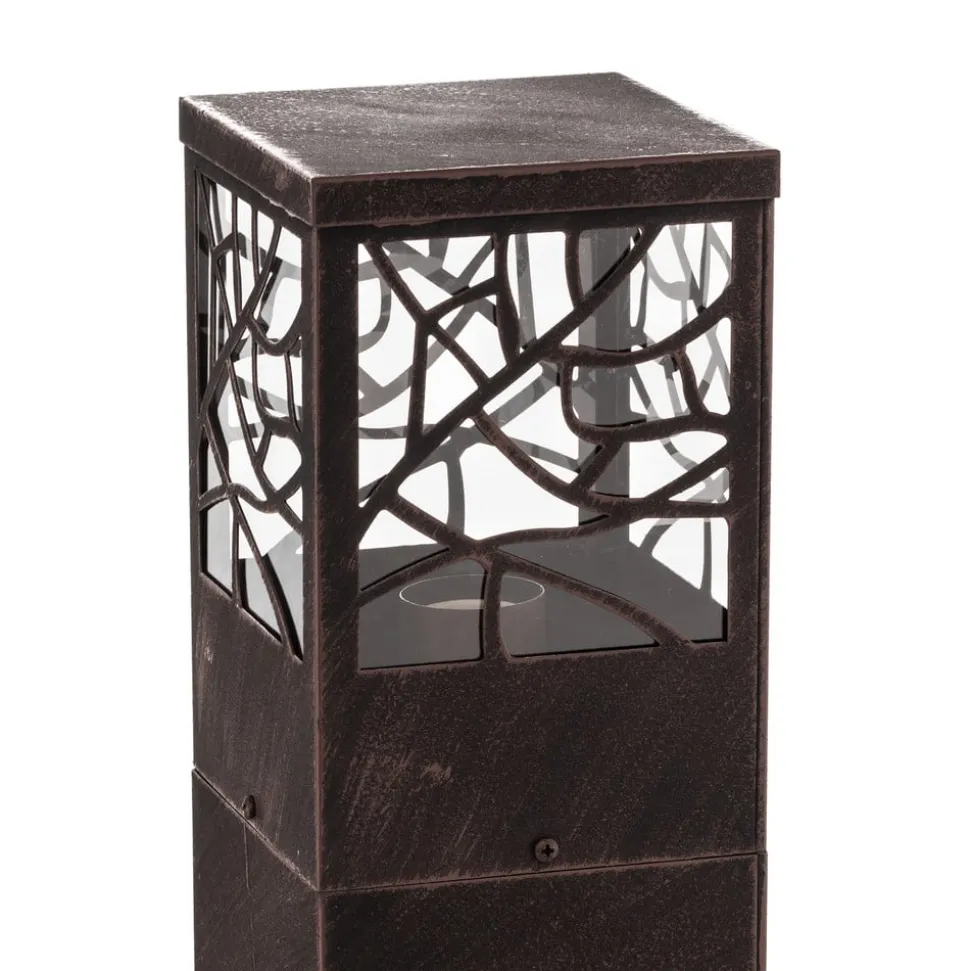 Sokkellamp Whitney, roestkleurig