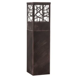 Sokkellamp Whitney, roestkleurig