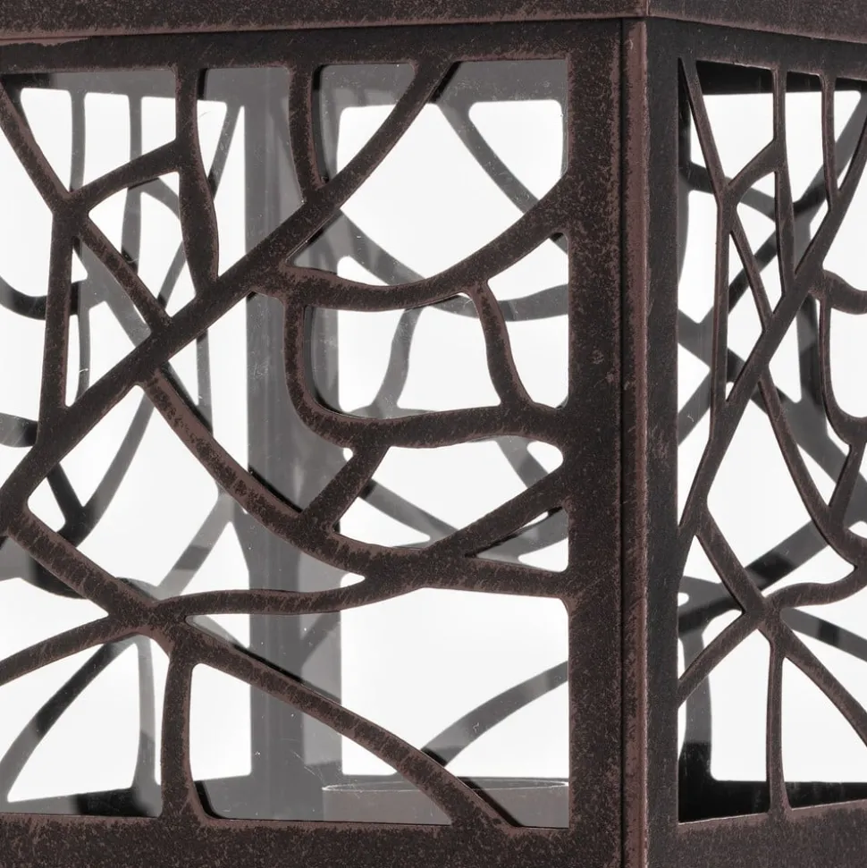 Sokkellamp Whitney, roestkleurig