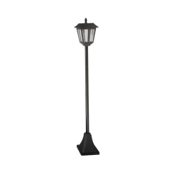 Solar tuinpadverlichting Metro, 130 cm, zwart, IP44